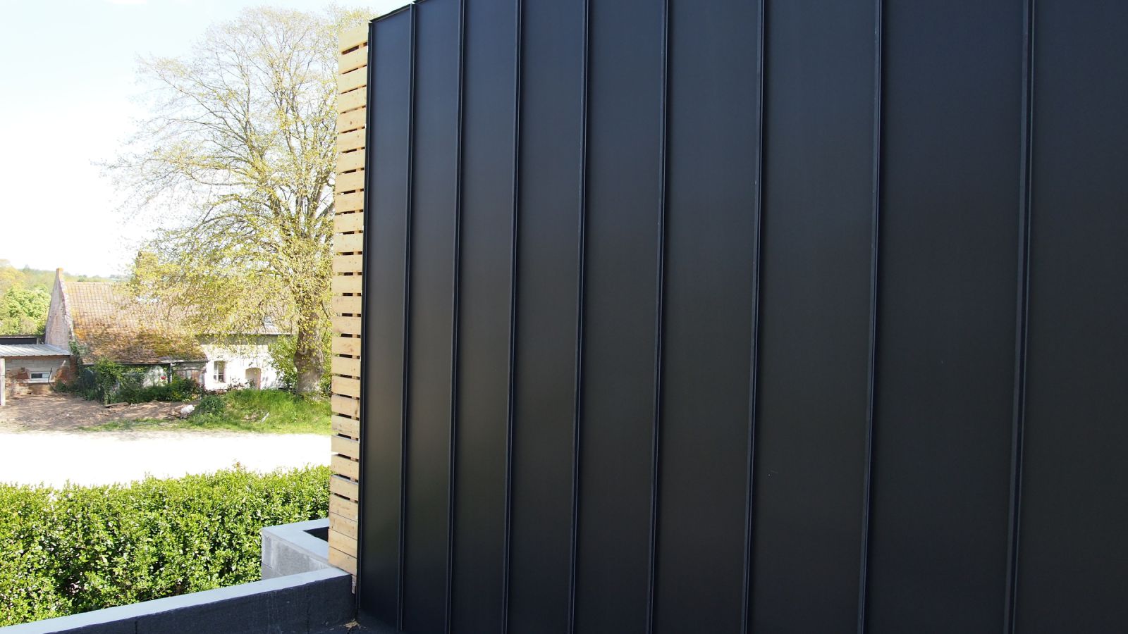 Nos prestations d'installation de bardage